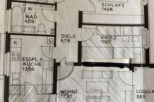 Lichtdurchflutete  3,5-Zimmer-Wohnung mit Loggia in Essen-Freisenbruch – 45279 Freisenbruch, Essen – Vorschaubild 2