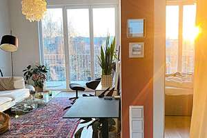 SONNE, GRÜN und WEITBLICK mit 2 TERRASSEN – modernes Wohnen am Park FÜR 2 JAHRE | hohe Decken | EBK