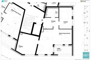 Komfortable 3-Zimmer Neubauwohnung mit Loggia - Neubau - 1.4.1 – Die vollständige Adresse der Immobilie erhältst du vom Anbieter., 89231 Neu-Ulm – Vorschaubild 2