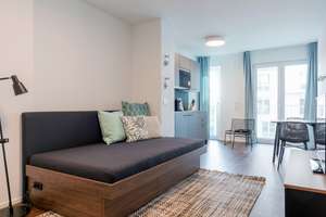 Möbliertes 1-Zimmer-Apartment mit Balkon!