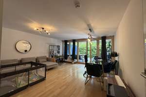 2-room apartment with terrace near Münchner Freiheit (86m2) incl. furniture