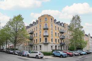 Vermietete 3-R.-Whg. mit Balkon mir Tageslichtbad in Kaßberg
