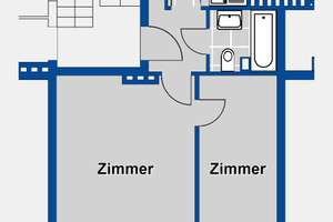 Schöne 2 Zimmer Wohnung in Bramfeld – Insterburger Str. 1b, 22175 Bramfeld, Hamburg – Vorschaubild 6