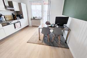 Ohne Makler | 1,5-Zimmer DG-Wohnung mit Südwest-Terrasse und Einbauküche nahe FH – Geistenstr. 20, 40476 Derendorf, Düsseldorf – Vorschaubild 3