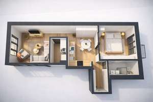 SCHÖNEBERG / KREUZBERG: BESTE LAGE: ERSTBEZUG im LUXUS Neubau: 3-Zimmer-Whg + 2 Bäder und Balkon – Die vollständige Adresse der Immobilie erhältst du vom Anbieter., 10829 Schöneberg, Berlin – Vorschaubild 12