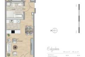 Schöne 2-Zimmer-Wohnung in Karlsfeld – Karlsfeld, Dachau (Kreis), 85757 Dachau (Kreis) – Vorschaubild 3