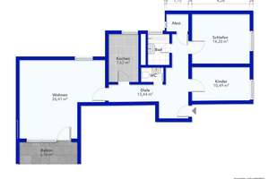 Etagenwohnung mit Balkon, Tiefgaragenstellplatz und grandioser Aussicht – Die vollständige Adresse der Immobilie erhältst du vom Anbieter., 89134 Blaustein – Vorschaubild 17