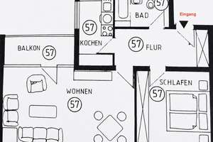Kapitalanlage mit Steuervorteil & Wertzuwachs: Helle Vermietete 2-Zi.-Wohnung in Hannover - List! – Die vollständige Adresse der Immobilie erhältst du vom Anbieter., 30177 List, Hannover – Vorschaubild 30