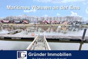 Traumhafte Hafenidylle: Exklusives Holzhaus mit eigenem Bootsanleger in Walchum – Emsland (Kreis) – Vorschaubild 1