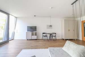 Stilvoll möblierte Souterrain-Wohnung mit sonniger Terrasse - Ihr neues Wohlfühlzuhause! – Mönchstraße 27, 70191 Am Pragfriedhof, Stuttgart – Vorschaubild 3