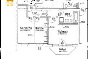 Schicke 2-Raum-Wohnung mit Balkon auf dem Kaßberg! – Agricolastraße 18, 9112 Kaßberg, Chemnitz – Vorschaubild 2