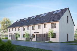 KfW 40 QNG Reihenhaus in Ulm mit Keller und 2 Stellplätze Massivbau – Alb Donau Straße 28, 89079 Donaustetten, Ulm – Vorschaubild 2