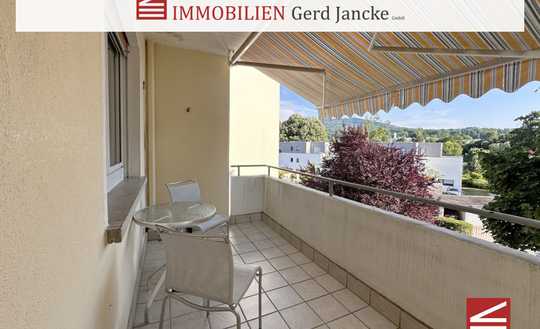 Baden-Baden, sehr gut geschnittene 3-Zimmer-Wohnung mit Balkon & Garage