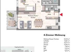 CITY Wohnung am Nägelesgraben – Die vollständige Adresse der Immobilie erhältst du vom Anbieter., 78628 Rottweil – Vorschaubild 5