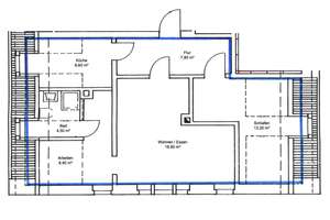 Seidnitz, unterm Dach: Dusche + Laminat – Winterbergstraße 94, 1237 Seidnitz/Dobritz, Dresden – Vorschaubild 2