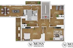 Exklusive Jugendstilwohnung in der Lorettostraße – 172 m², hochwertig saniert & bezugsfrei – 79100 Unterwiehre-Süd, Freiburg im Breisgau – Vorschaubild 38