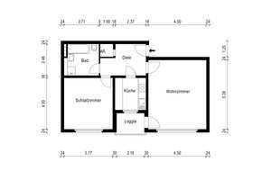 Gemütliche 2-Zimmer-Erdgeschosswohnung mit Loggia und Blick ins Grüne. – Die vollständige Adresse der Immobilie erhältst du vom Anbieter., 42699 Ohligs/Aufderhöhe/Merscheid, Solingen – Vorschaubild 10