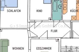 Altbau-Wohnung mit 2 Balkonen
           Nähe Inselwall – Die vollständige Adresse der Immobilie erhältst du vom Anbieter., 38114 Nordstadt, Braunschweig – Vorschaubild 7