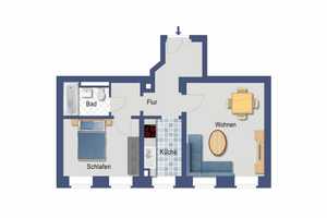 Freie, kleine 2 Zimmer Altbauwohnung mit Balkon in unmittelbarer Nähe zur Red Bull Arena – Fregestraße 9, 4105 Leipzig – Vorschaubild 34