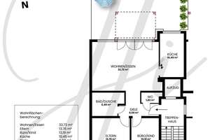 Sofort bezugsfrei – Barrierefreie 3-Zimmer-Wohnung mit XXL-Dachterrasse – 79111 Rieselfeld, Freiburg im Breisgau – Vorschaubild 26