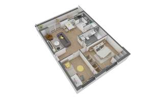 Attraktive 3 Zimmer-Wohnung im DG mit Dachterrasse und Aufzug