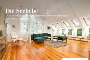 Die Seeliebe - Lichtdurchflutete Dachgeschossmaisonette mit Stellplatz am Großen Wannsee – Die vollständige Adresse der Immobilie erhältst du vom Anbieter., 14109 Wannsee, Berlin – Vorschaubild 1