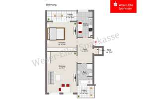 2.OG, 2 Zimmer, 2 Loggien, Hausgarage und Mansarde – Die vollständige Adresse der Immobilie erhältst du vom Anbieter., 27570 Geestemünde, Bremerhaven – Vorschaubild 21