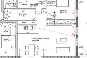 KFW 40 Exklusive 2,5-Raum Wohnung + Hauswirtschaftsraum, Klimaanlage, Einbauküche – Steig 1, 33100 Neuenbeken, Paderborn – Vorschaubild 15