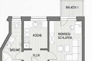 4 Wohnungen als Kapitalanlage - als Paket oder Einzeln – Promenadenstraße 38, 9111 Zentrum, Chemnitz – Vorschaubild 7