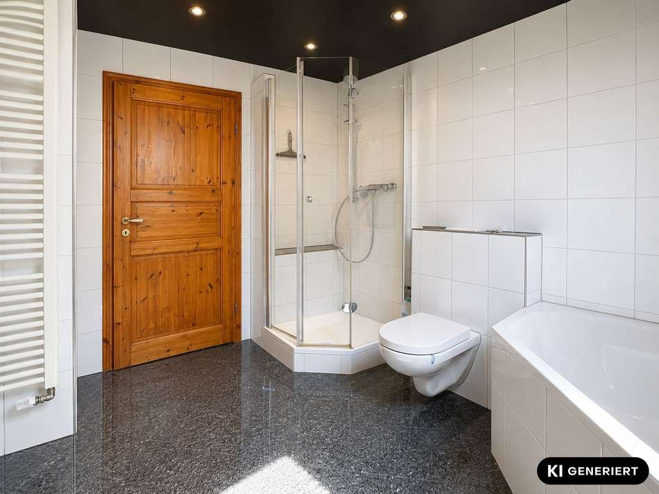Badezimmer im Hinterhaus