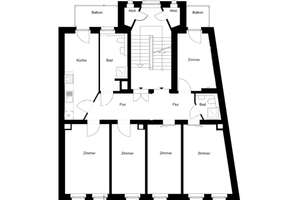 Großzügige Familienwohnung mit 5 Zimmern, zwei Bädern und zwei Balkonen in Mölkau – 4316 Mölkau, Leipzig – Vorschaubild 20
