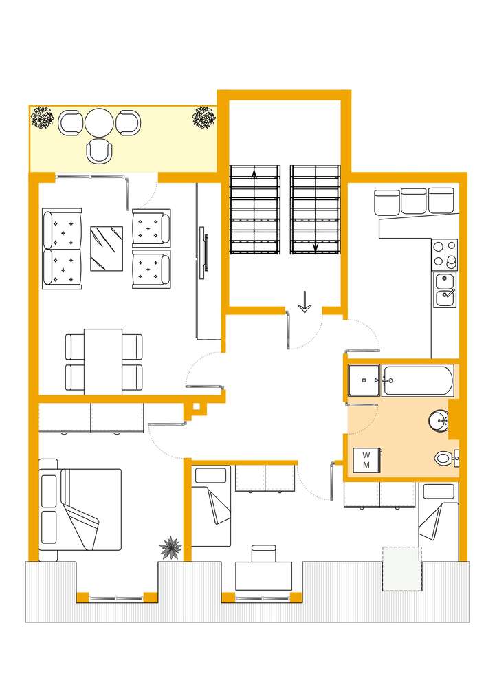 Grundriss Dachgeschoss