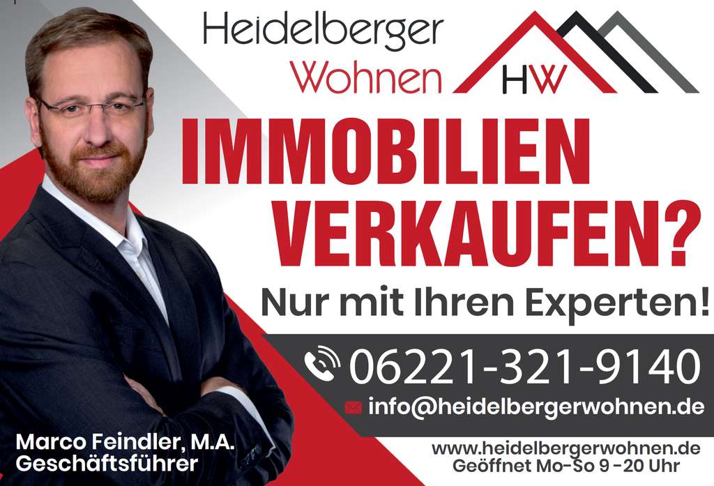 Immobilie in Leimen - Schöne 2,5 Zimmer Dachgeschosswohnung, 74m² mit Loggia und Stellplatz in guter Lage von Leimen - Bild 2