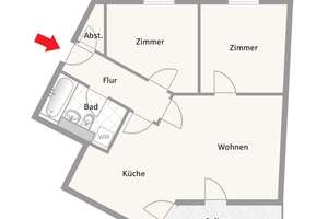Betreutes Wohnen! – Die vollständige Adresse der Immobilie erhältst du vom Anbieter., 80636 Sankt Vinzenz, München – Vorschaubild 7