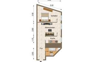 ** Moderne und möblierte 2-ZBK in ruhiger Innenstadt-Lage * * – Bertramstraße 19, 65185 Wiesbaden – Vorschaubild 10