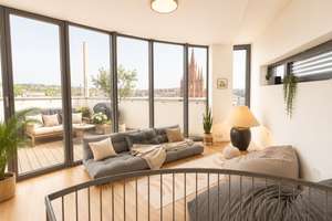 Exklusives Maisonette-Penthouse mit Dachterrasse und Skylineblick über Wiesbaden – Grabenstraße 1, 65183 Mitte, Wiesbaden – Vorschaubild 6