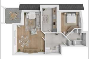 4-Zimmer-Maisonette-Eigentumswohnung mit Garage in ruhiger Lage – Die vollständige Adresse der Immobilie erhältst du vom Anbieter., 49214 Bad Rothenfelde – Vorschaubild 12