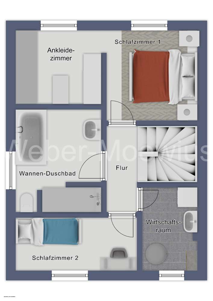 3452 Grundriss Obergeschoss