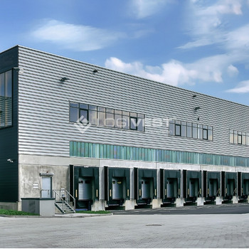 Projektierter Neubau einer Lager- und Logistikhalle
