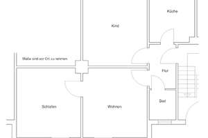 Saarstr. 123, E L - Frisch renovierte 3-Zimmer Wohnung mit Tageslichtbad – Saarstr. 123, 38116 Lehndorf-Watenbüttel, Braunschweig – Vorschaubild 2