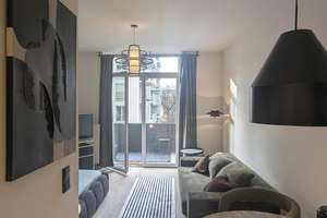Schicke, helle, möblierte 1-Zimmer Wohnung mit Balkon in München-Schwabing – Leopoldstraße 206, 80804 Neufreimann, München – Vorschaubild 4