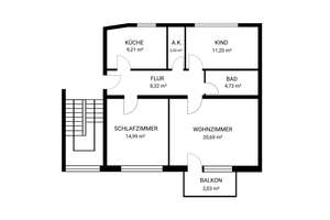Attraktive Maisonette-Wohnung in Gelsenkirchen-Horst – Die vollständige Adresse der Immobilie erhältst du vom Anbieter., 45899 Horst, Gelsenkirchen – Vorschaubild 16