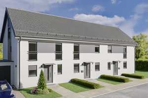 Neubau: Reihenmittelhaus inkl. Keller in Aichach! Massiv gebaut | Energie A+ | Top-Lage – Aichach-Friedberg (Kreis) – Vorschaubild 2