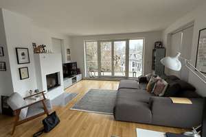 helle 3-Zimmer-Penthouse-Wohnung  mit umlaufender Terrasse – Herterichstraße 70, 81477 Solln, München – Vorschaubild 1