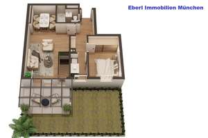 Wohnen mit Mehrwert: 2 Zimmer +Garten +Terrasse +großer Hobbyraum +abschließbares Kellerabteil +TG + – Die vollständige Adresse der Immobilie erhältst du vom Anbieter., 80935 Lerchenau-Ost, München – Vorschaubild 13