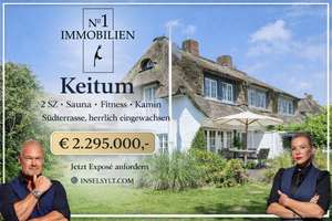Aktualisiert: Provisionsfreier Verkauf- Keitum-Lux. Endhaus mit Einzelhaus-Charakter im Privatweg – Die vollständige Adresse der Immobilie erhältst du vom Anbieter., 25980 Sylt (Gemeinde) – Vorschaubild 1