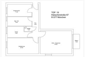 Sendling| Fresh, urban & sofort verfügbar - modernisierte Wohnung mit Westbalkon & Tiefgarage – Die vollständige Adresse der Immobilie erhältst du vom Anbieter., 81377 Am Waldfriedhof, München – Vorschaubild 2