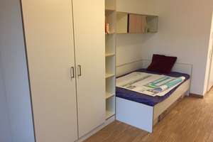 von Privat und perfekt für Studenten: möbliertes Apartment zur Miete in Mainz – Anni-Eisler-Lehmann-Straße 4, 55122 Hartenberg-Münchfeld, Mainz – Vorschaubild 4
