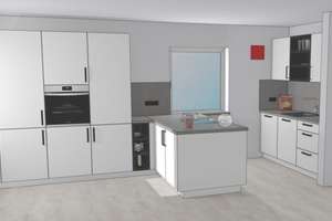 Moderne 2-Zimmer-DG-Wohnung mit großer Dachterrasse – Lutzstraße 3, 85055 Nordost, Ingolstadt – Vorschaubild 3