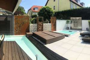 Ein Zuhause zum Ankommen: Stilvolles Familienhaus mit Garten, Pool und großzügigem Raumgefühl – Die vollständige Adresse der Immobilie erhältst du vom Anbieter., 12249 Lankwitz, Berlin – Vorschaubild 2